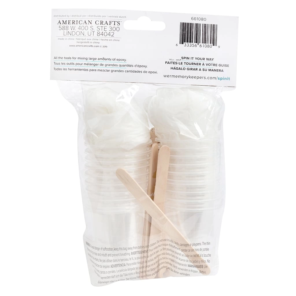 Cheap π 12 Pack: We R Memory Keepers® Spin It™ Epoxy Mixing Supplies Kit π₯° - Image 3