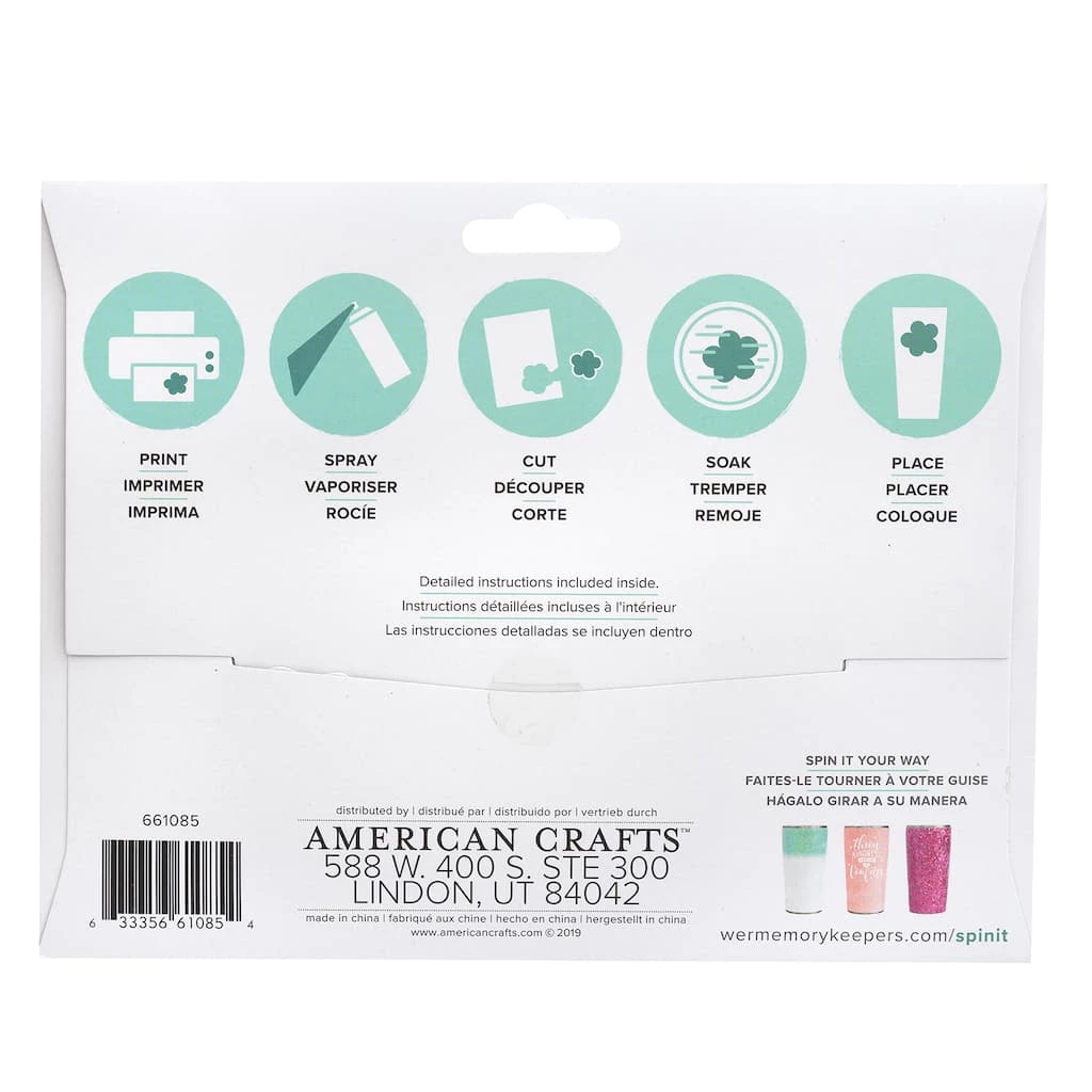 Discount π We R Memory Keepers® Spin It™ Waterslide Paper β€οΈ - Image 4