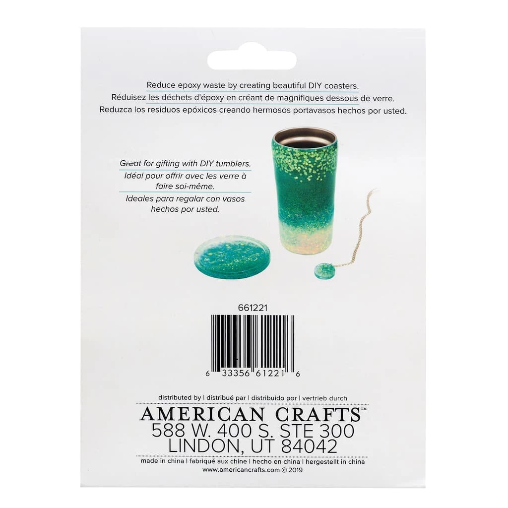 Deals π We R Memory Keepers® Spin It™ Silicone Coaster Molds β - Image 4