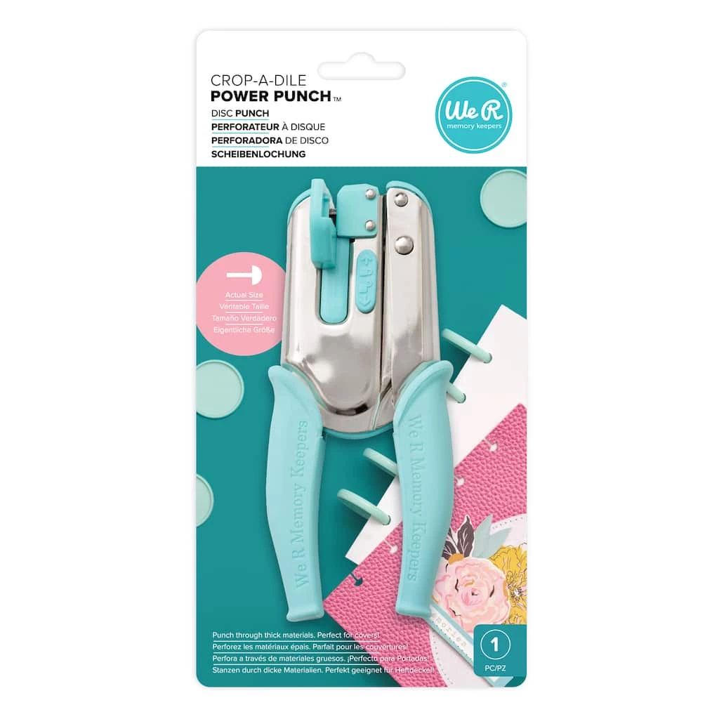 Coupon π We R Memory Keepers® Crop-A-Dile Disc Power Punch™ π₯°