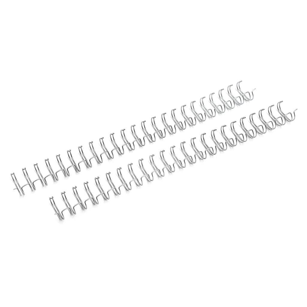 Outlet π 12 Packs: 4 ct. (48 total) We R Memory Keepers® Cinch™ 5/8" Silver Binding Wires π - Image 2