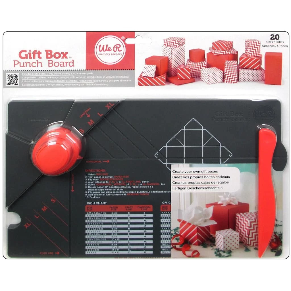 Flash Sale π We R Memory Keepers Gift Box Punch Board β€οΈ
