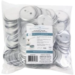 Promo 🛒 We R Memory Keepers® Button Press™ Large Button Pieces, 100ct. 👍