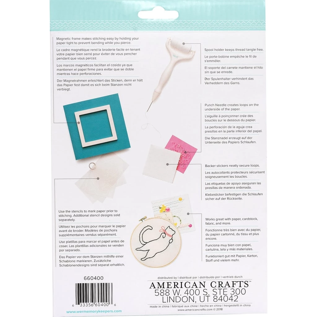 Best Pirce π We R Memory Keepers® Stitch Happy Pen™ Punch Needle Kit π― - Image 2