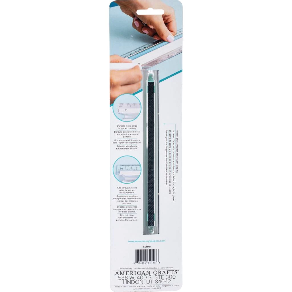 Best deal π We R Memory Keepers® Supreme Ruler™ 12" Ruler π - Image 5