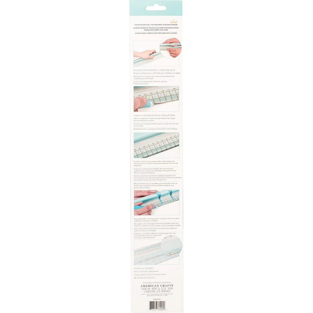 Best Sale 𧨠We R Memory Keepers® Supreme Ruler™ 18" Ruler π₯° - Image 2