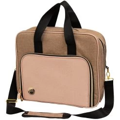 Best reviews of 🎉 We R Memory Keepers® Taupe & Pink Crafter's Shoulder Bag 😀