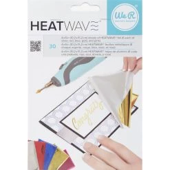 Best deal ❤️ We R Memory Keepers® Heatwave® Multicolor 4" x 6" Foil, 30 Sheets ⌛
