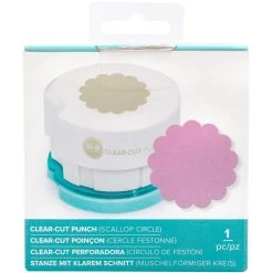 Promo 🧨 We R Memory Keepers® 2" Scallop Circle Clear-Cut Punch 🔥