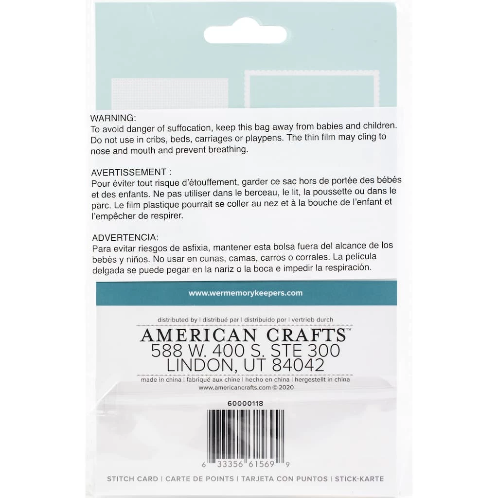 Best deal β€οΈ We R Memory Keepers® Revolution™ Card Front Stitch Grid Die π - Image 3