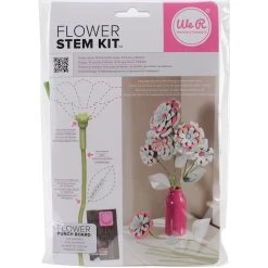 New 👍 We R Memory Keepers® Spring Green Flower Stem Kit 🔔