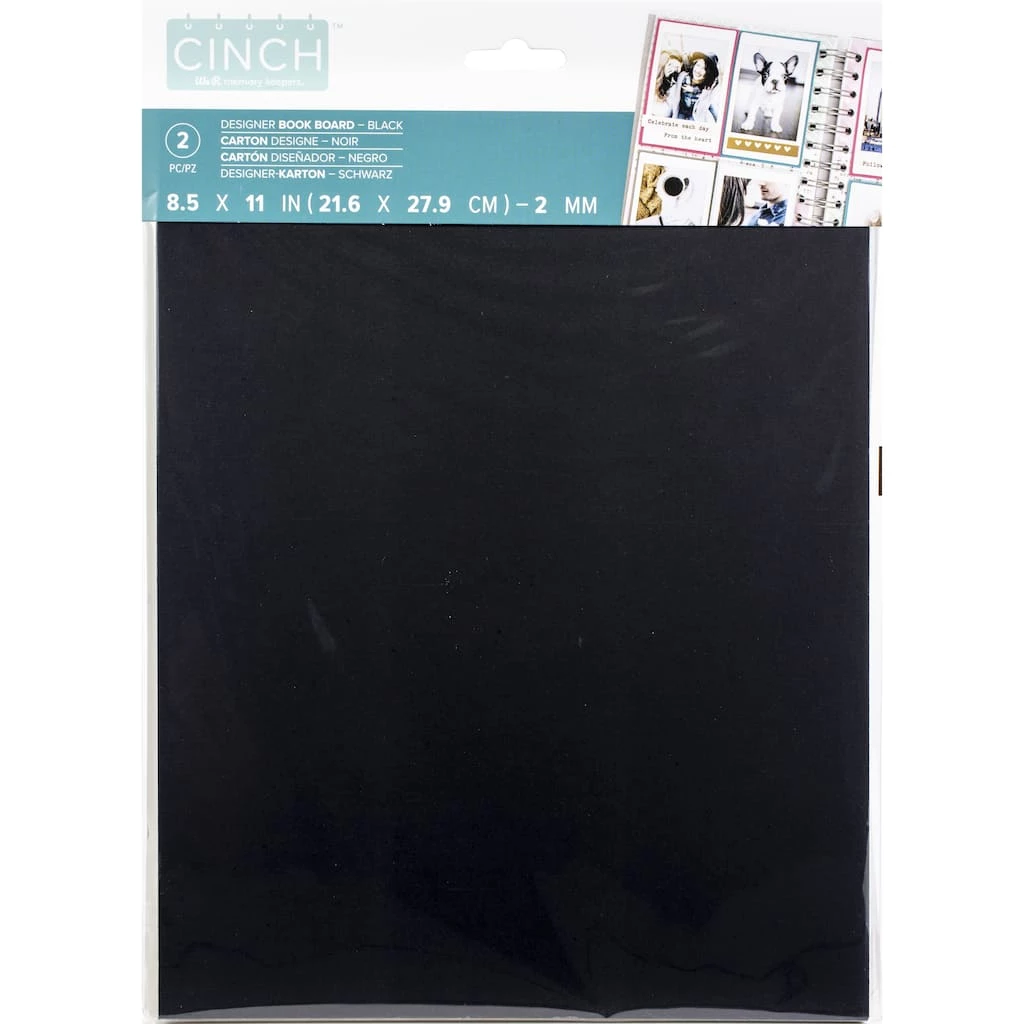 Discount π₯° We R Memory Keepers® Black Cinch Book Board, 2ct. π€© - Image 2