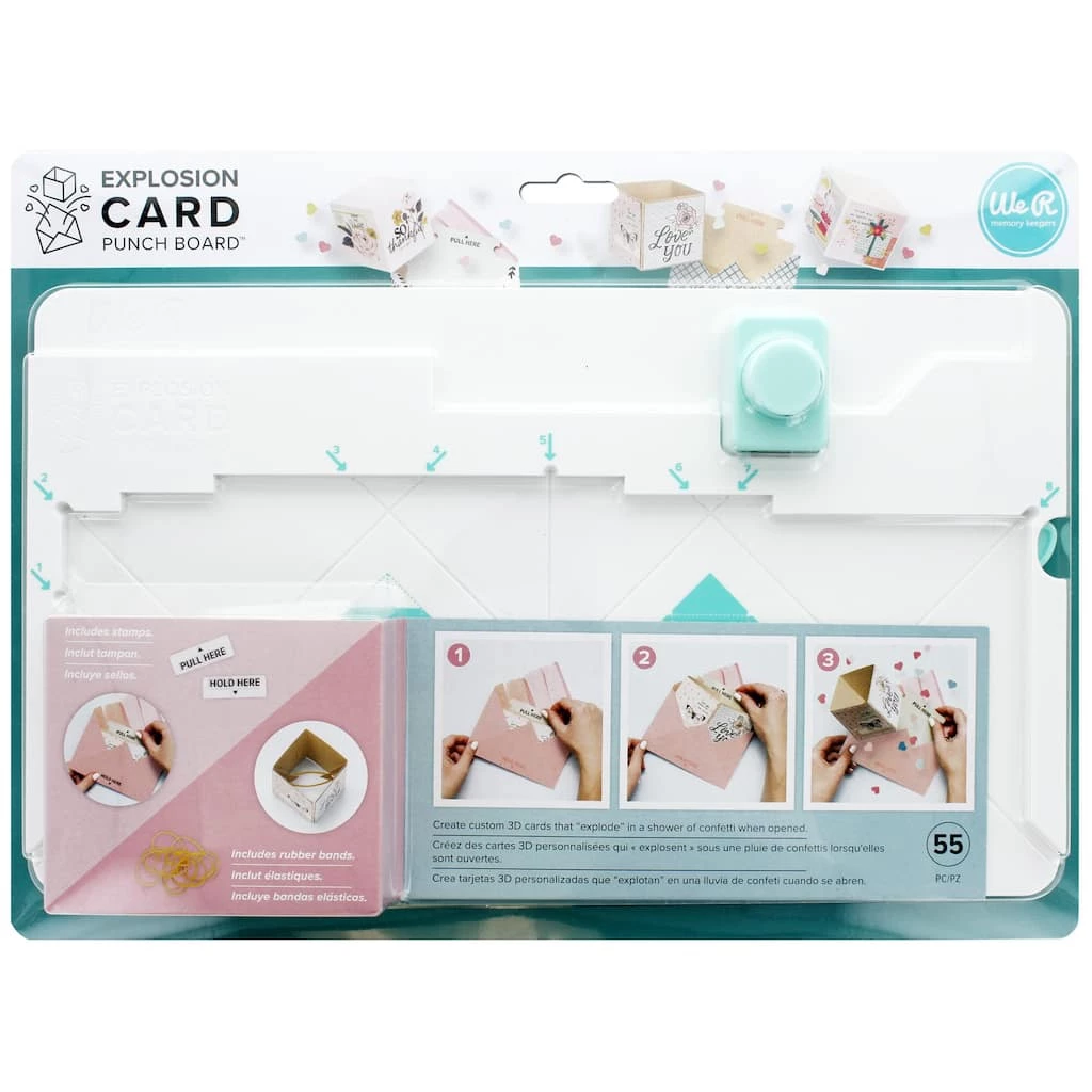 Best Pirce π― We R Memory Keepers® Explosion Card Punch Board Set π