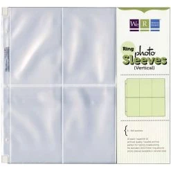 Top 10 π We R Memory Keepers® 12" x 12" Ring Photo Sleeves with 6" x 4" Pockets π