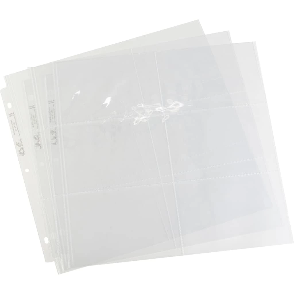 New π We R Memory Keepers® 12" x 12" Post Photo Sleeves with 4" x 6" Pockets, 10ct. π - Image 3