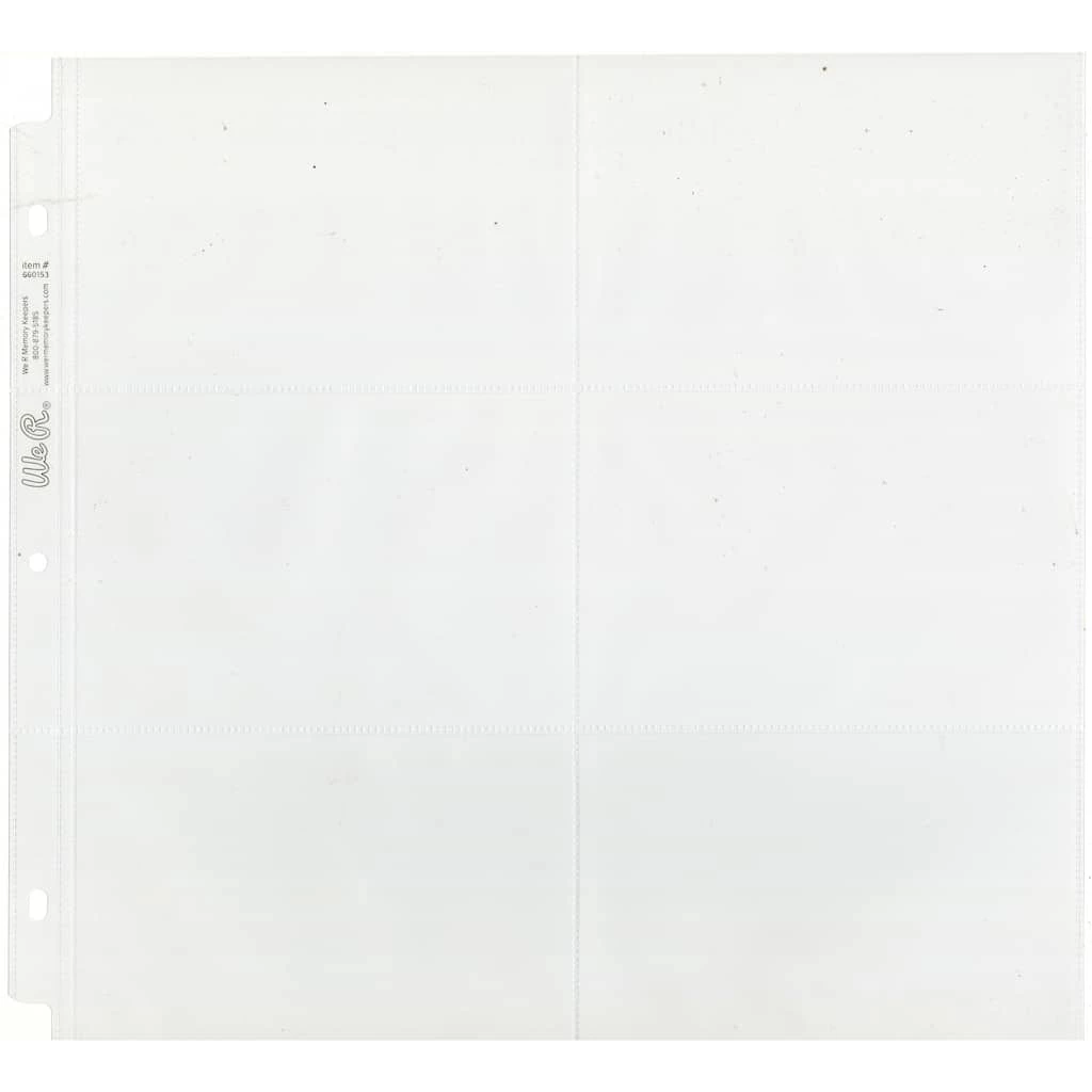 New π We R Memory Keepers® 12" x 12" Post Photo Sleeves with 4" x 6" Pockets, 10ct. π - Image 4