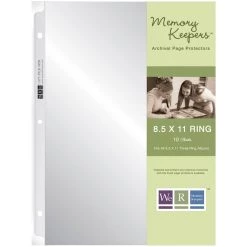 Top 10 😀 We R Memory Keepers® 8.5" x 11" Ring Page Protectors, 10ct. 🧨