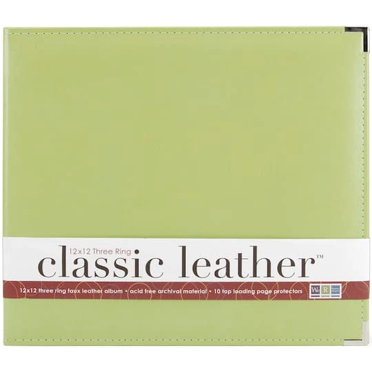 Best Pirce π We R Memory Keepers® Classic Leather™ D-Ring Album, 12" x 12" π - Image 6