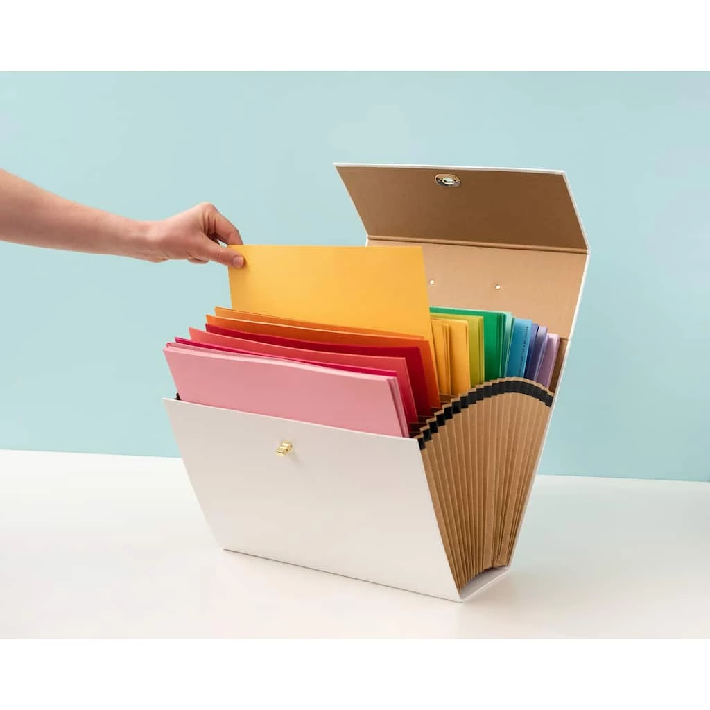 Hot Sale π₯ We R Memory Keepers® 12'' x 12'' Accordion Paper Storage π₯° - Image 4