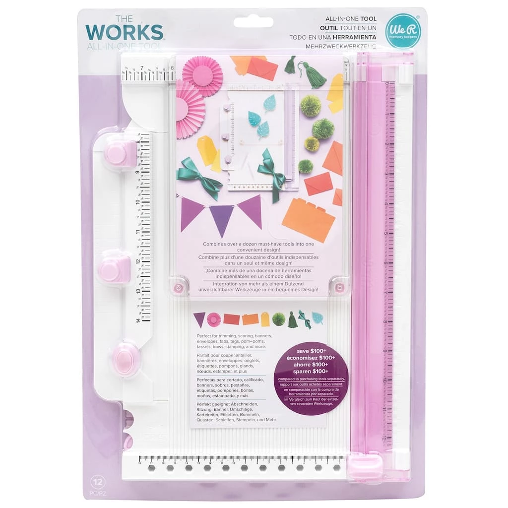 Promo π We R Memory Keepers® The Works Lilac All-In-One Tool π