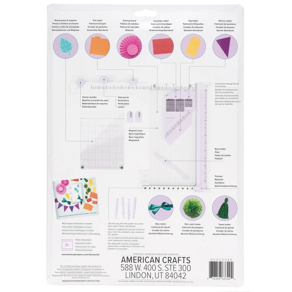 Promo π We R Memory Keepers® The Works Lilac All-In-One Tool π - Image 4